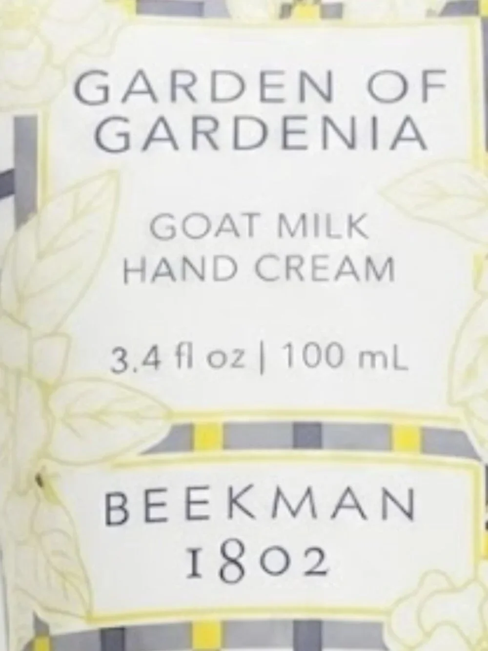 Beekman 1802 Garden of Gardenia Goat Milk Hand Cream 3.4 oz SEALED